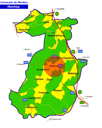 Commune de Manhay, Manhay