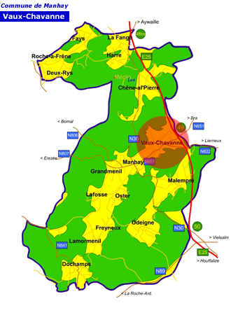 Commune de Manhay, Vaux-Chavanne